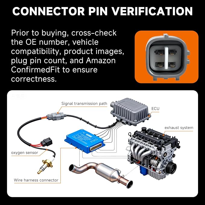 Upstream O2 Sensor Set | Direct Replacement - Image 4
