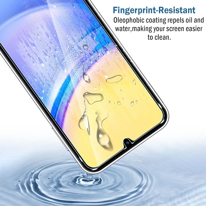 2 Pack Compatible with Samsung Galaxy A15 5G/4G Screen Protector, Full Coverage - Image 6