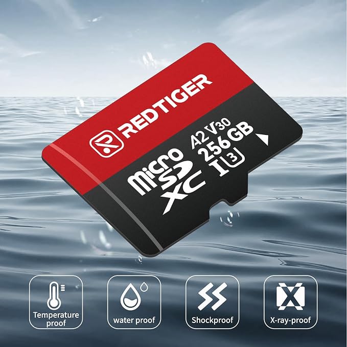 REDTIGER High Speed 256GB Micro SD Card - Image 3
