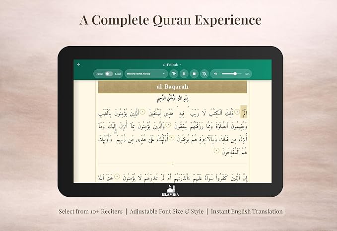 Islamika Smart Islamic Display 10” – WiFi Azan Clock, Global Prayer Times - Image 6
