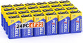 PKCELL 9V Batteries, 24 Pack 9 Volt Batteries Carbon Zinc, 9V Battery by Pkcell