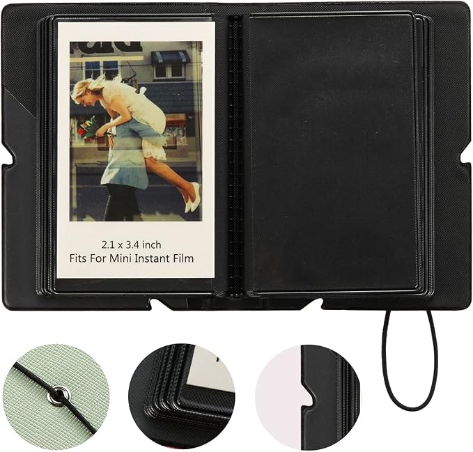 Mini Instant Film Photo Album Holds 28 Photos Fits - Image 2