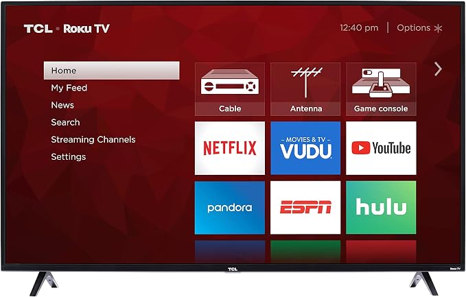 TCL 55S421 55 inch Class 4-Series 4K UHD HDR Roku Smart TV - Image 8
