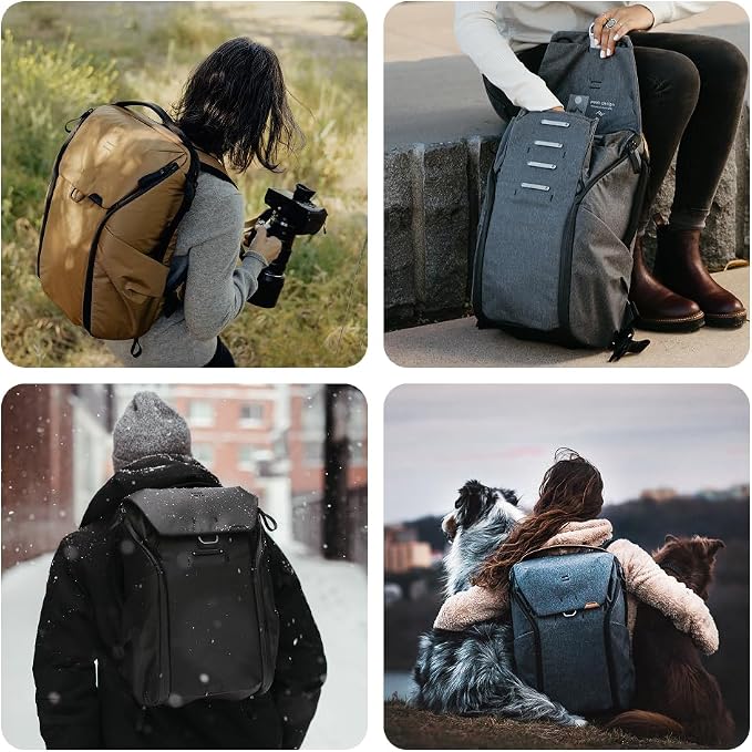Peak Design Everyday Backpack 30L, MagLatch Top, Dual Side Access, FlexFold - Image 6