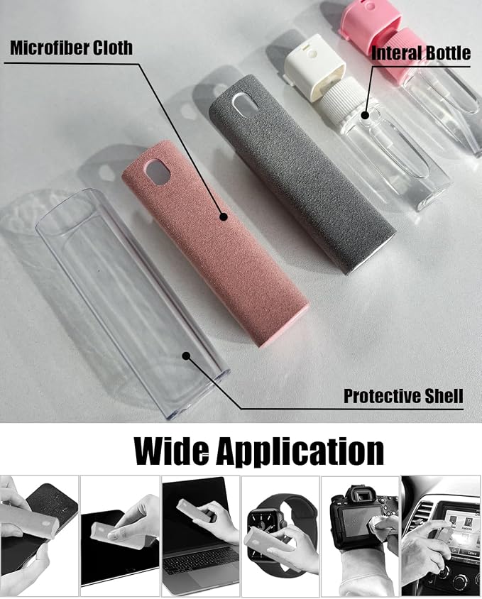 Screen Cleaner Spray and Wipe Touch Screen Cleaner Phone Cleaning Kit - Image 2