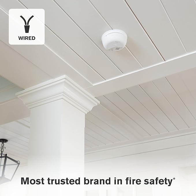 First Alert Combination Smoke & Carbon Monoxide Alarm, Interconnect Hardwire - Image 3
