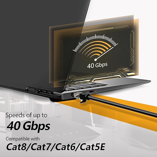 Ethernet Cable 200ft For Cat6/Cat5E, 10Gbps Compatible - Image 4