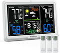 Newentor Weather Station Wireless Indoor Outdoor, Indoor Outdoor Thermometer by Newentor