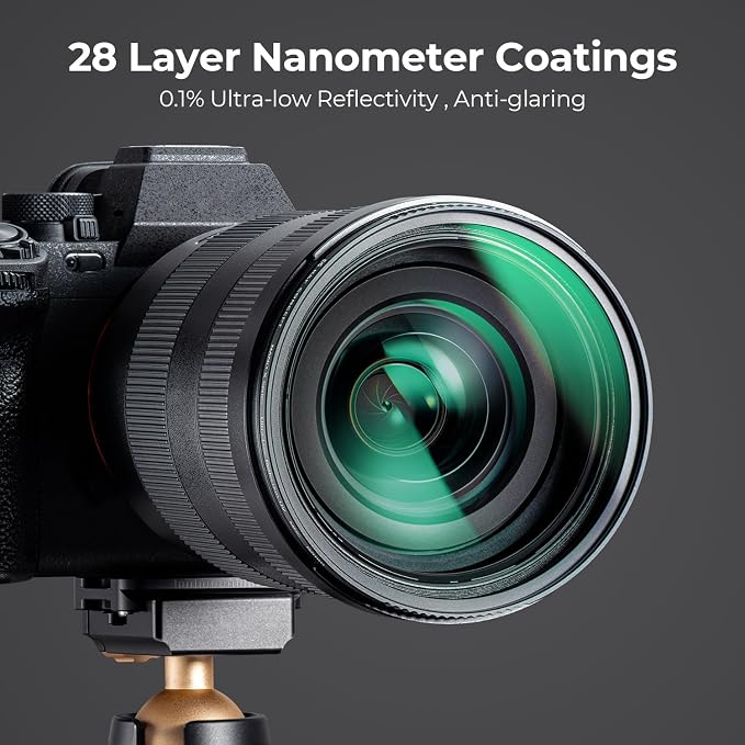 K&F CONCEPT 40.5mm Ultra-Low Reflectivity MCUV Lens Protection Filter 28 - Image 5