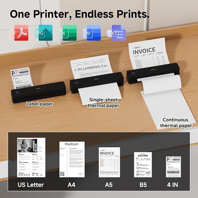 HPRT MT610 Portable Printer Wireless - Image 2