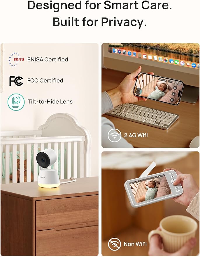 Dr.Care LumiView Smart WiFi Baby Monitor - Image 2