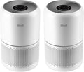 Levoit Air Purifier for Home Pets Hair Allergies in Bedroom Quiet Purifiers | Covers Up to 1073 ft², 3-in-1 Filter with HEPA Sleep Mode, Remove Dust Smoke Odor, AHAM VERIFIDE, Core300-P, White, 2 Pack by Unknown
