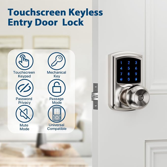 HIDALIFE Keyless Entry Door Lock - Image 2