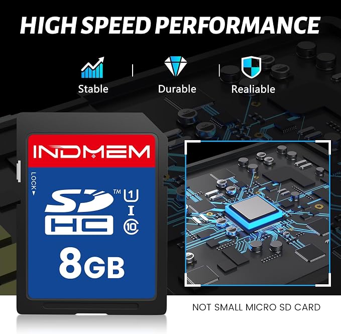 SD Card 8GB, High-Speed Secure Digital Cards - Image 3