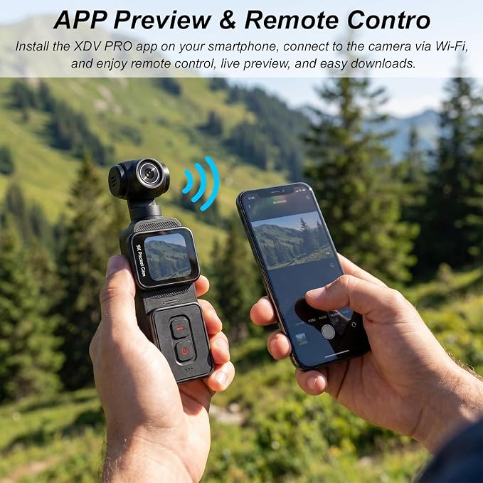 5K Pocket Vlogging Camera Body Camera - Image 4