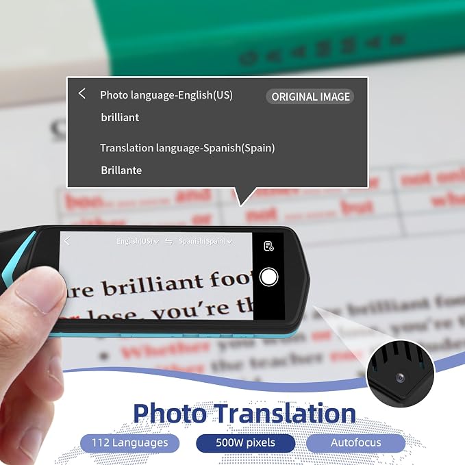 NEWYES AI Pen, Reading Pen for Dyslexia Scan Reader Pen 4 Text to Speech Device - Image 9