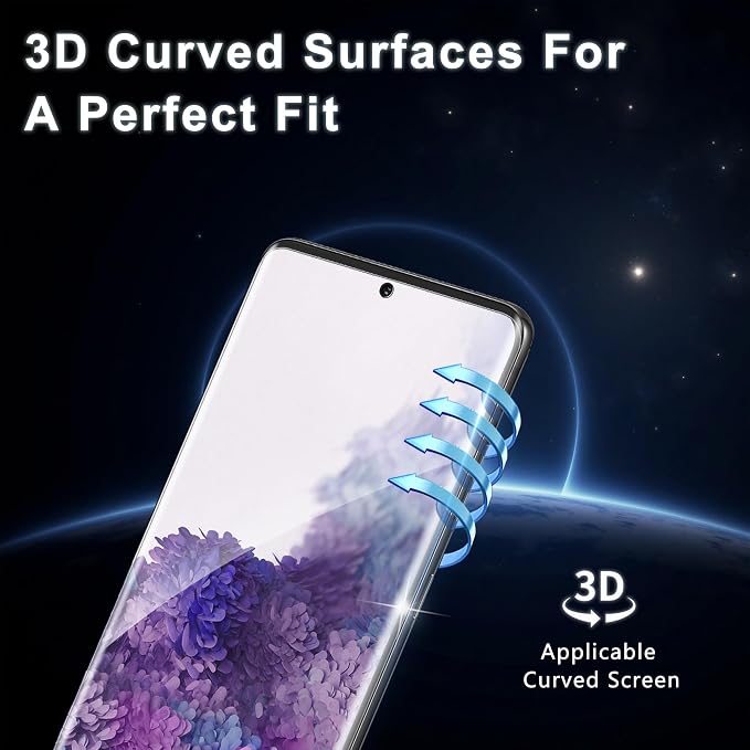 2+2 Pack for Samsung Galaxy S20 Screen Protector and Camera Protectors - Image 4