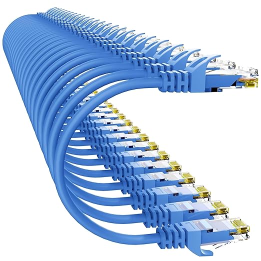 Cat 6 Ethernet Cable 3FT, Cat6 Ethernet Patch Cable 10Gbps, High-Speed UTP Cat6 by 10Gsupxsel