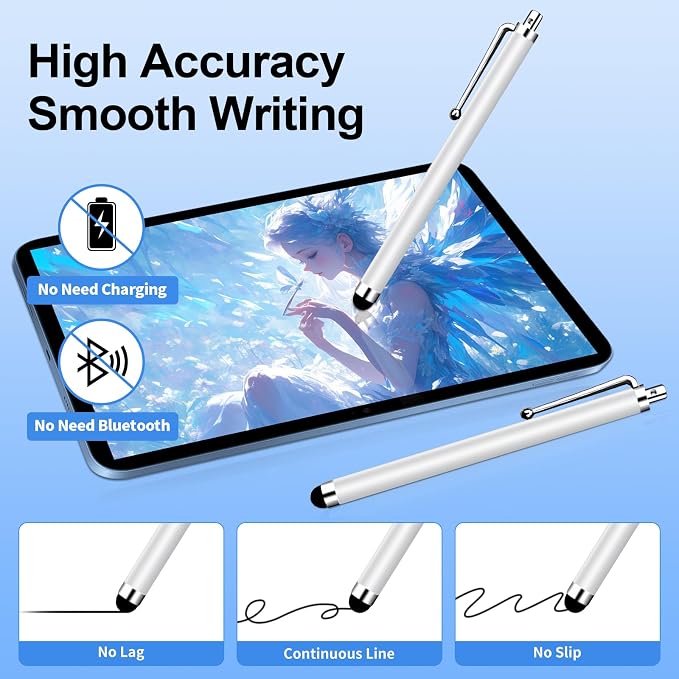 20 Pack Stylus Pen, Stylus Pen for Touchscreen High Precision and Sensitivity - Image 4