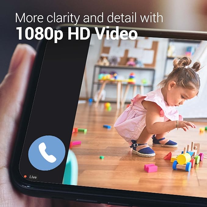 BOSMA X1 Lite Home Security Camera, Indoor Camera, Super Wide Angle, 360 Degree - Image 3