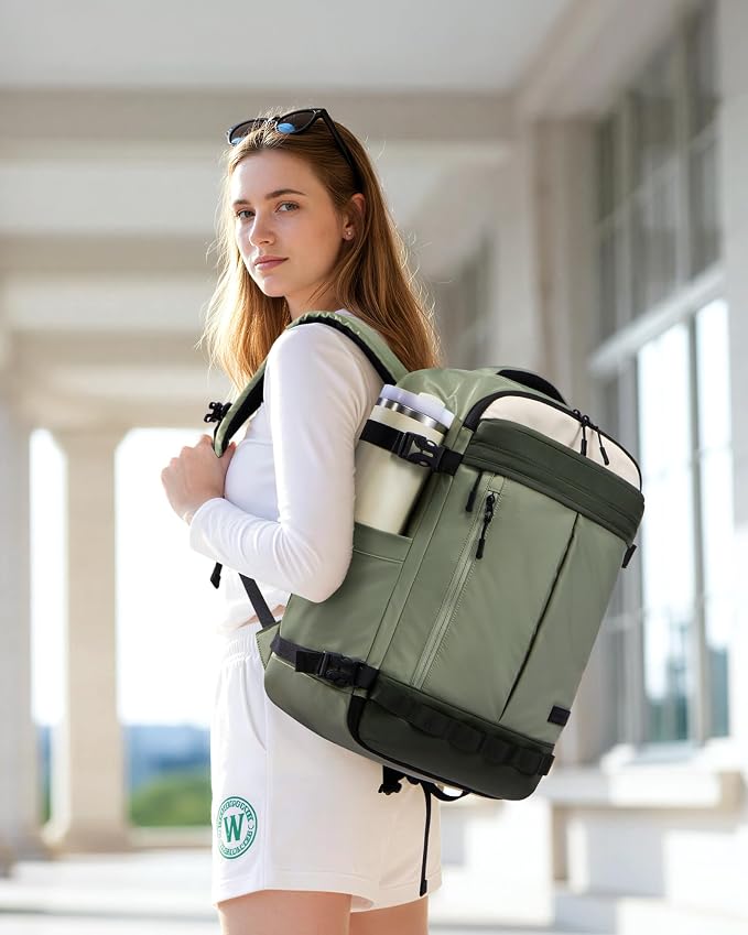 LOVEVOOK 50L Travel Backpack for Women Men, Airline Approved Carry On Luggage - Image 2