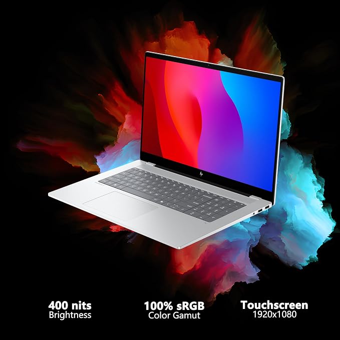 HP OmniBook X AI Laptop 17.3" FHD Touch Intel 8-core Ultra 7 256V 47 AI Tops 16GB RAM 512GB SSD GeForce RTX 4050 Thunderbolt Backlit Wi-Fi7 for Creator Designer Business Professional Win11Pro ICP Hub - Image 6