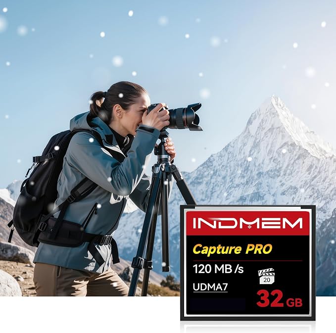 CF Card 32GB, CF Memory Card High Speed UDMA Camera Cards Designed - Image 5
