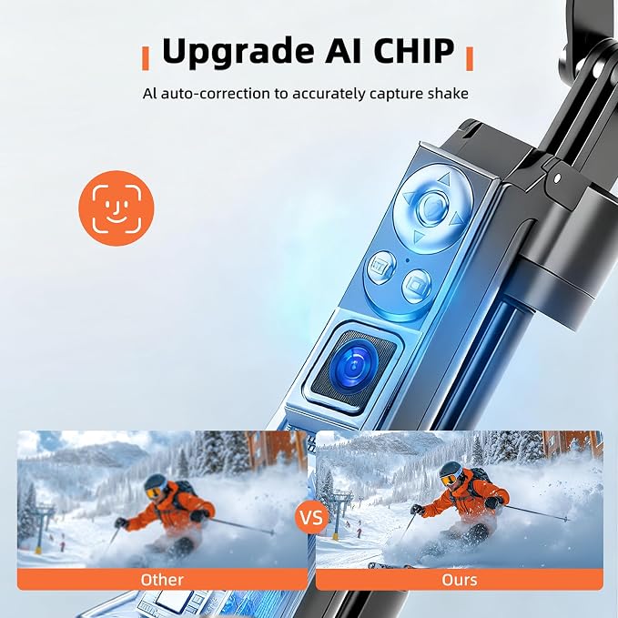 Auto Face Tracking Selfie Stick Tripod - Image 2