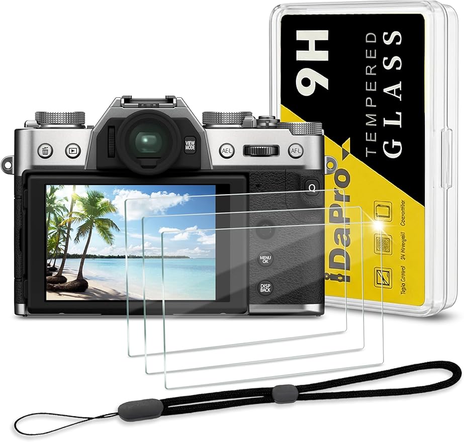 iDaPro Screen Protector for Fujifilm X-T30 II X-T30II Fuji X-T30 Mark II + Hand by ScreenProtectorExpert