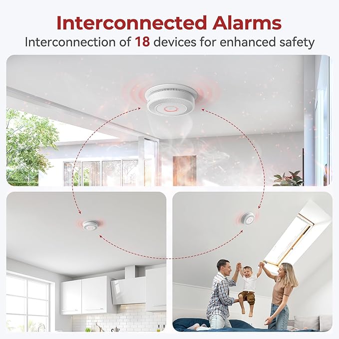 SITERLINK Hardwired Smoke and Carbon Monoxide Detector - Image 5