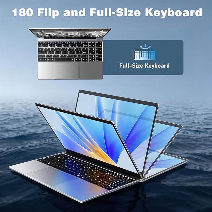 Laptop Computer, Window 11 Pro Lap Top 2026 New, 15.6 Inch Laptop PC, 16GB RAM 512GB SSD, 4425Y Processor, IPS FHD 1920*1080P, 2-Year Warranty, 5000mAh Battery, Mini HDMI, for School Business Student - Image 4