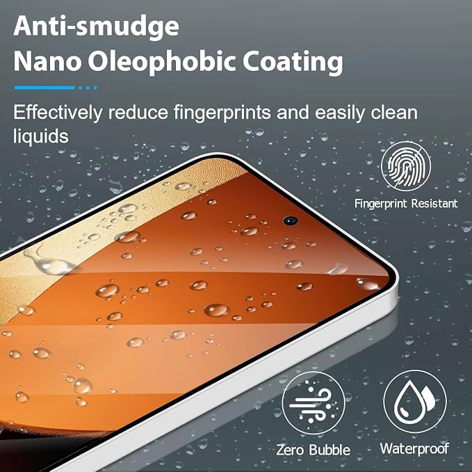 Geviaho Galaxy S21 Privacy Screen Protector Tempered Glass, 9H Hardness 2D - Image 7