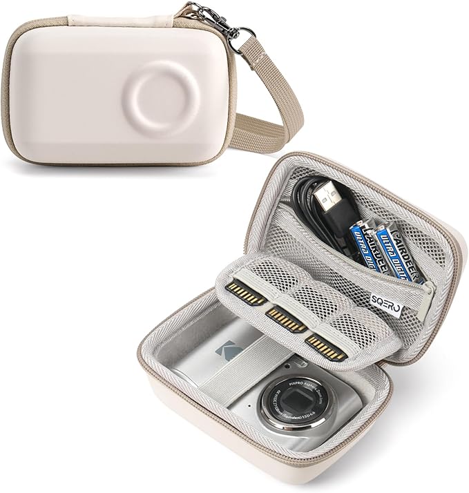 SQERO Digital Camera Case for KODAK PIXPRO FZ45 FZ55 & CAMKORY 1080P by SQERO