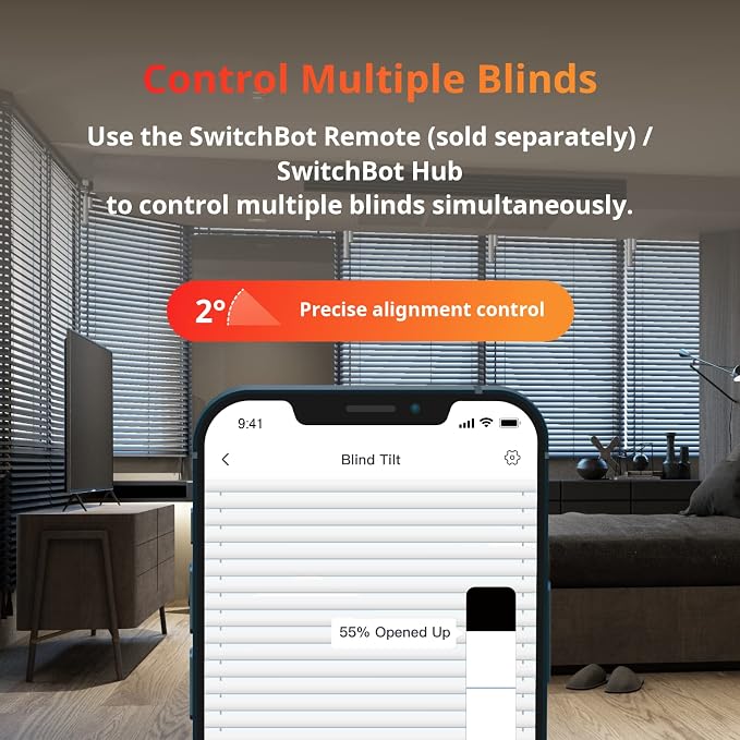 SwitchBot Smart Electric Motorized Blinds Kit - Image 5