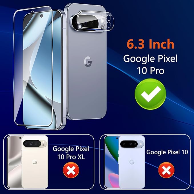 Glass Screen Protector for Google Pixel 10 Pro - Image 2