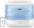 Humidifiers for Bedroom - DREO Quiet (4L Water Tank) Cool Mist Top Fill Essential Oil Diffuser for Home, Smart App & Voice Control, Rapid Ultrasonic Humidification Baby Nursery and Plants, Blue by DREO