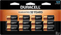 Duracell CR123A 3V Lithium Battery, 3 Volt High Power by Duracell
