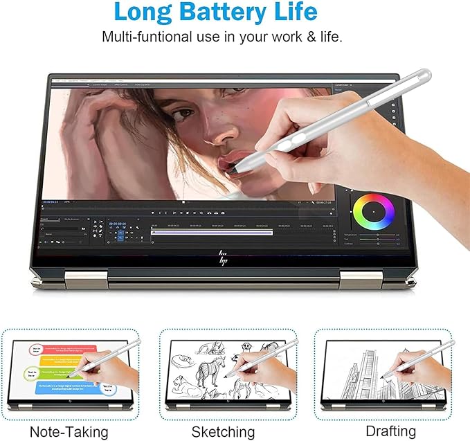 Stylus Pen for HP Omnibook, Pen for HP Envy x360 Pavilion x360 Specter x360 - Image 8