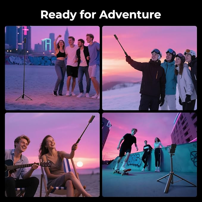 SmallRig 59" Extendable Selfie Stick Tripod - Image 4