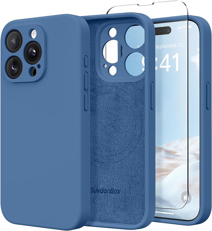 Magnetic for iPhone 15 Pro Case, Compatible by SUYDANBOX