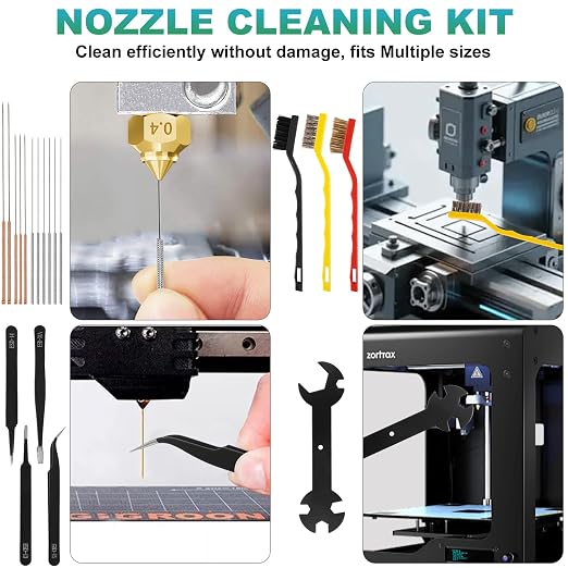 3D Printer Tool Kit, 70-piece Set of 3D Printer Accessories, Compatible - Image 3