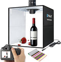 20"/50cm Light Box, PULUZ Large Photo Studio Shooting Tent 200 LED Light CRI≥90 by PULUZ