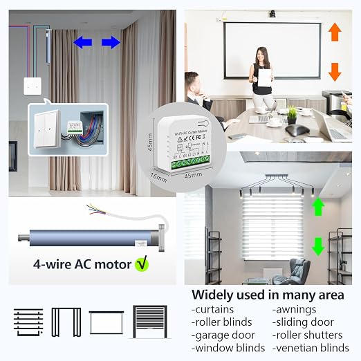 DieseRC WiFi Smart Roller Shutter Controller Module - Image 3