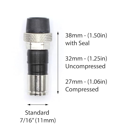 THE CIMPLE CO Water-Tight RG6 Compression Connectors - Image 3