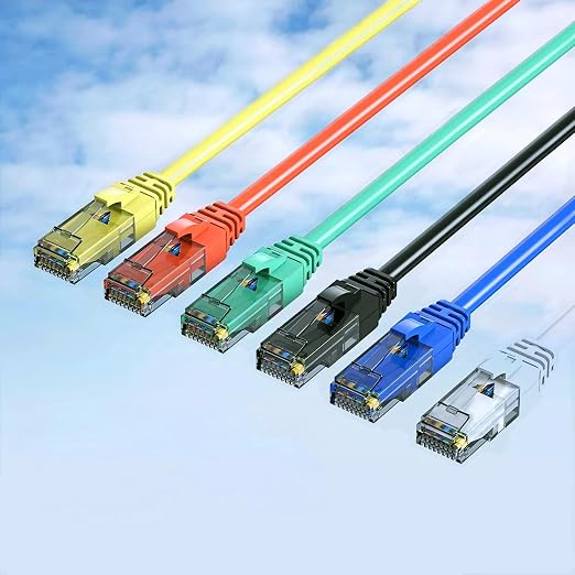 Cat6 Patch Cables 3 Feet, Cat 6 Ethernet Cable, 24AWG CCA Cord, UTP Network - Image 8