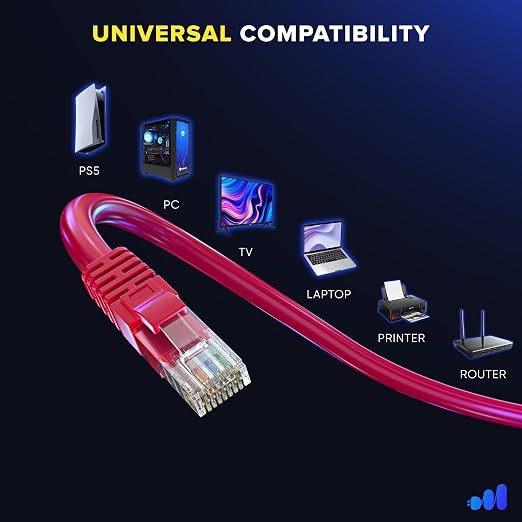 Maximm Cat 6 Ethernet Cable - 40 ft - Image 6