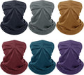 Geyoga 6 Pieces Summer UV Protection Cooling Neck Gaiter Face Clothing Neck by Geyoga
