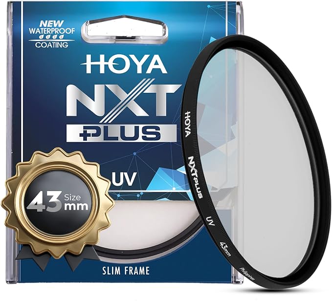 Hoya NXT Plus 43mm UV Filter — Schott B270 Clear Glass by HOYA