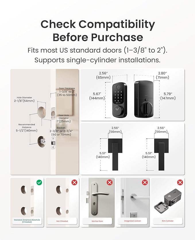 DESLOC B200 Fingerprint Smart Lock - Image 7