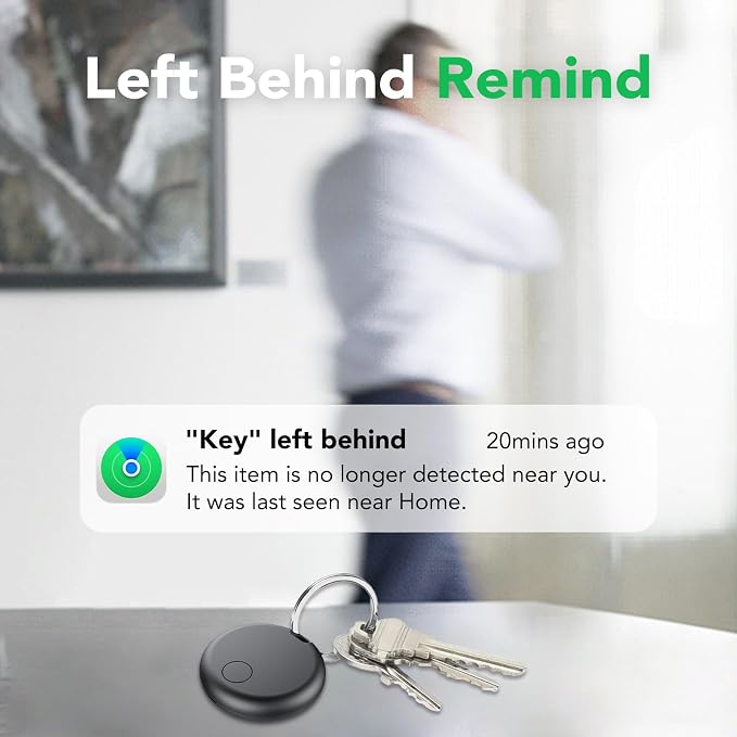 Air Tracker Tags-4 Pack: Smart Bluetooth Tracker, Item Finder Works - Image 5